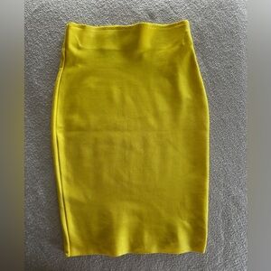 Canary yellow bandage skirt✨